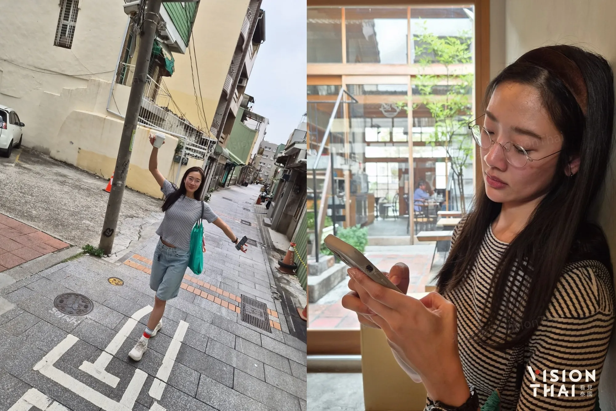 泰國影后現身府城！《模範生》Aokbab台南吃美食（來源：Aokbab IG）