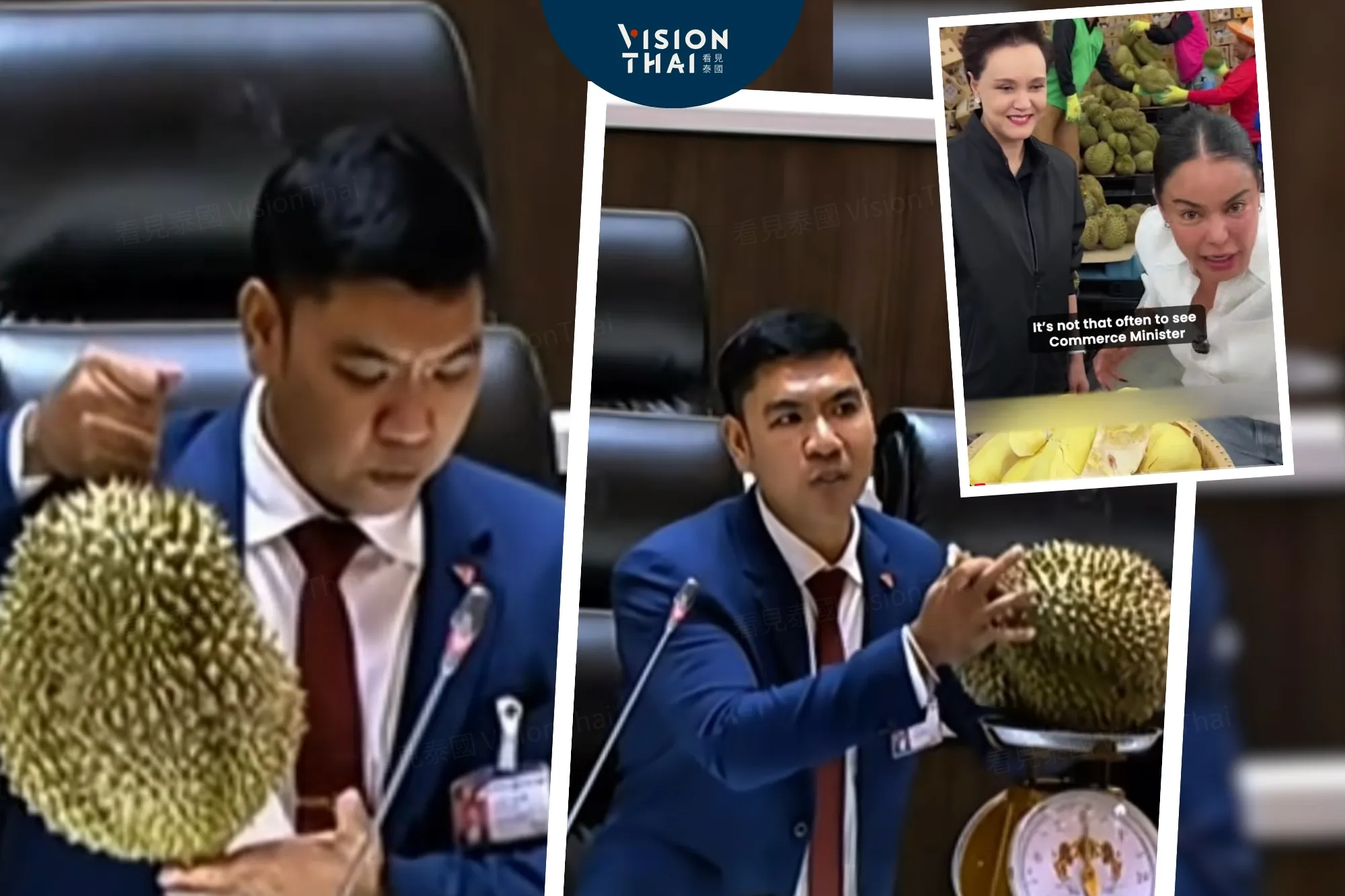 泰國榴槤爭議!網紅直播一顆賣百銖虧千萬 遭批打亂市場(來源:網路合圖)