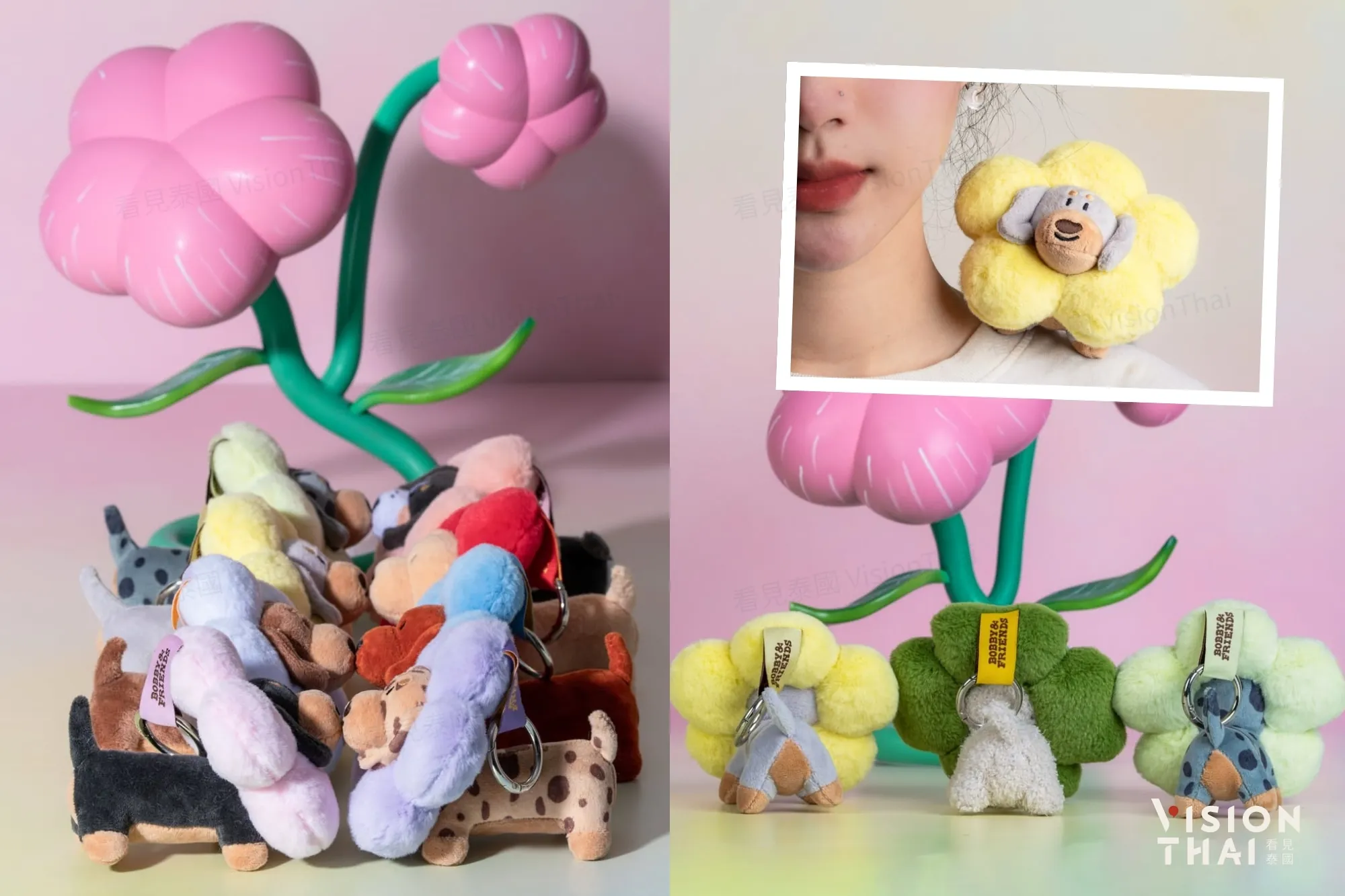 曼谷臘腸狗吊飾推新款！超萌「花花臘腸狗」隱藏版盲盒等你抽（來源：官方社群）
