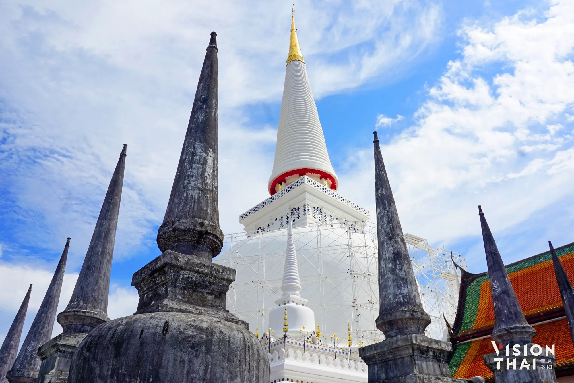 泰銖硬幣25分的景點就是泰南的瑪哈泰寺（來源：看見泰國 VisionThai）