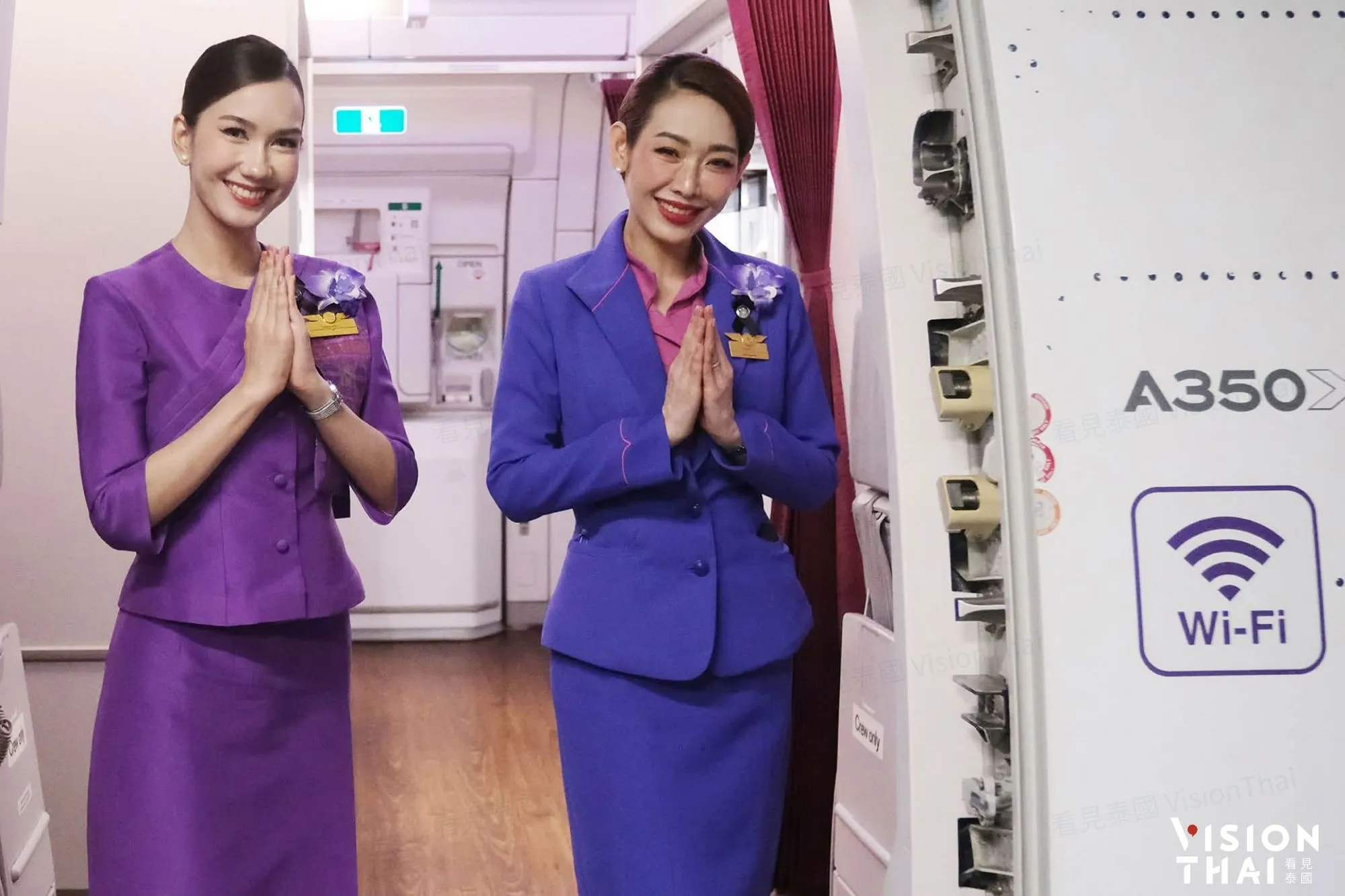 泰航曼谷直飞阿姆斯特丹复航(来源:Thai Airways FB)