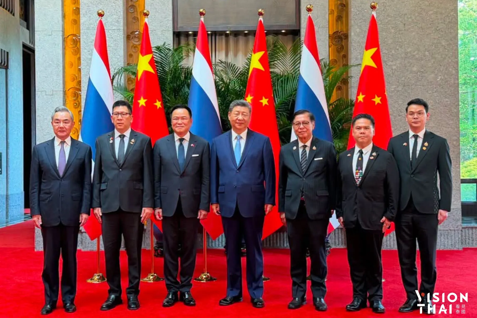 泰总理阿努廷访北京!泰中建立外交国防安全对话机制 高铁2030完工定调(来源:Anutin Charnvirakul FB)