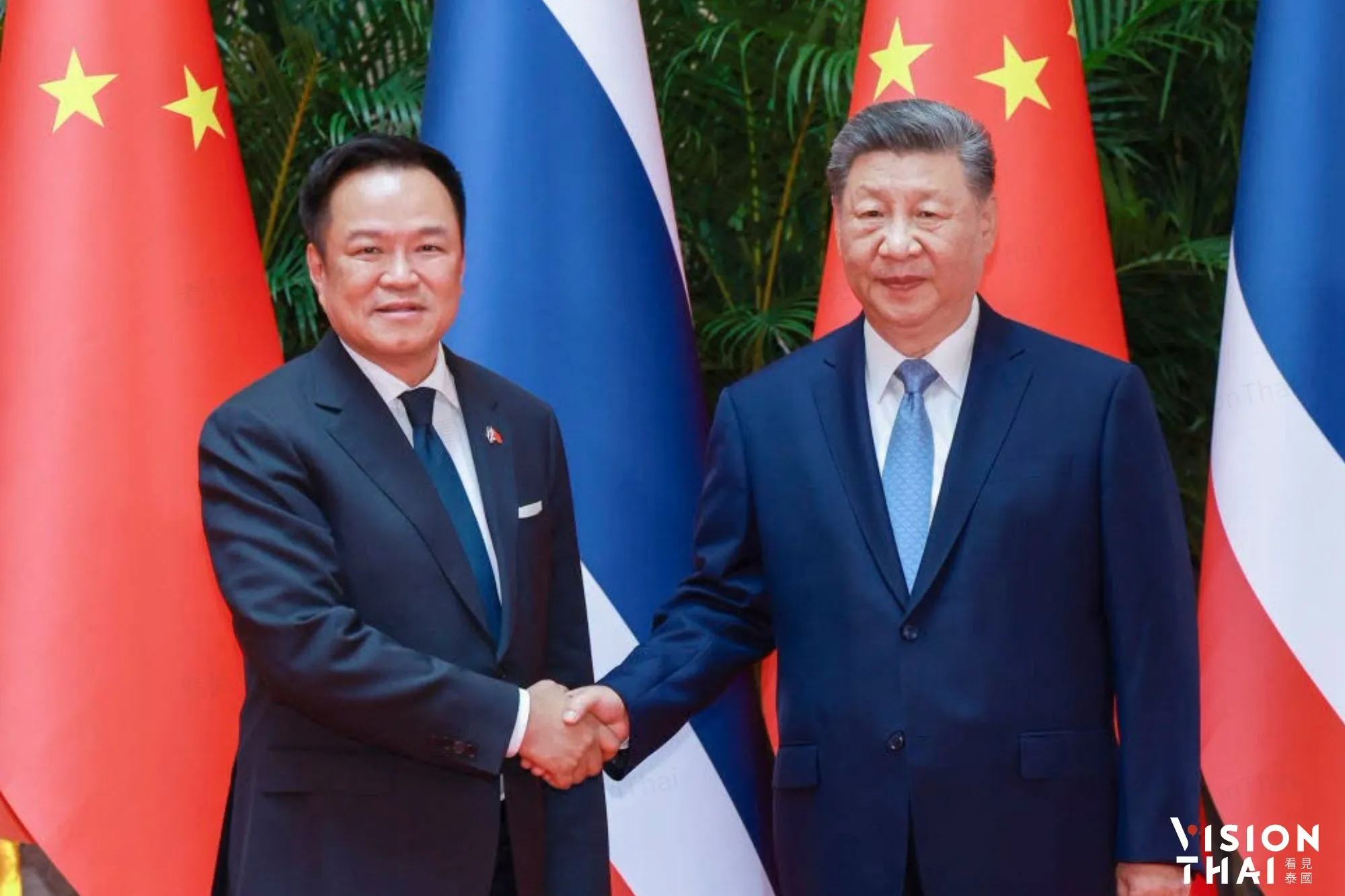 泰总理阿努廷访北京!泰中建立外交国防安全对话机制 高铁2030完工定调(来源:Xi's Moments FB)
