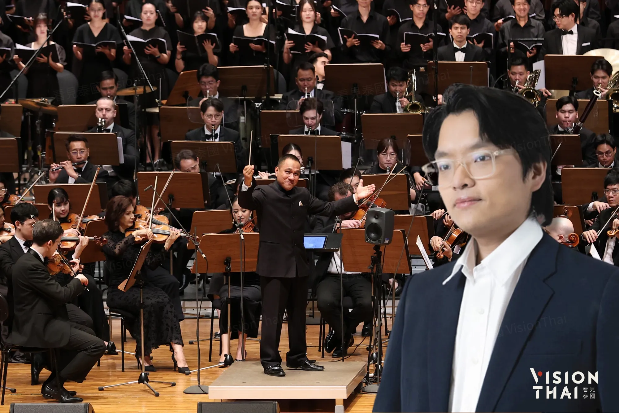 泰國愛樂樂團登上北京長城音樂節!400人《布蘭詩歌》閉幕後隨即啟程慶中泰建交51週年(來源:泰國愛樂)