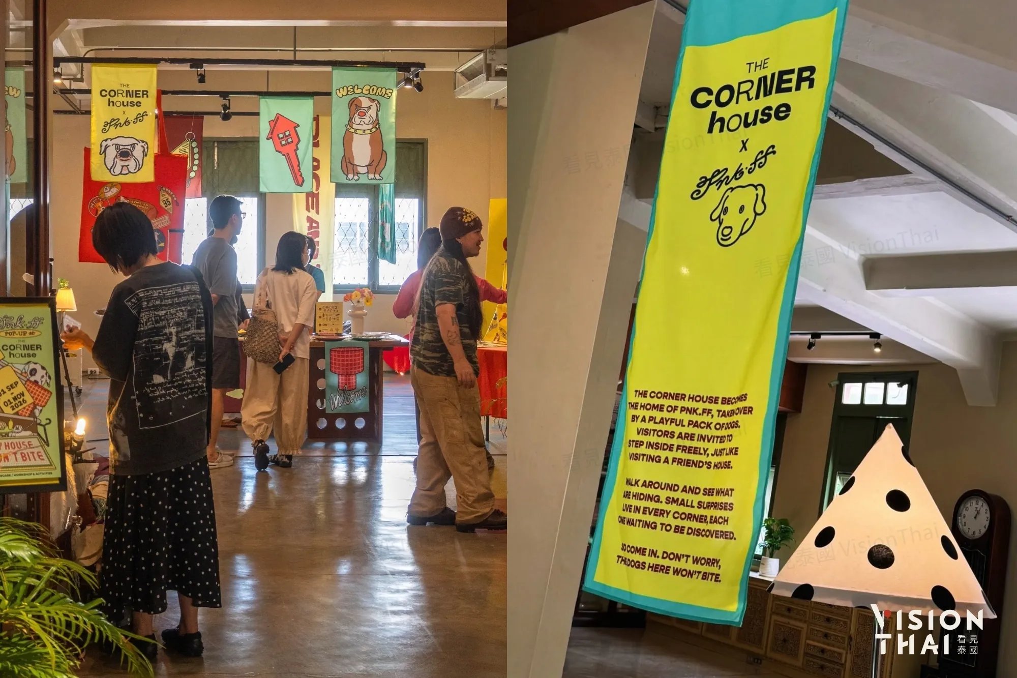 泰國臘腸狗插畫家Pnk.ff展覽來了！免費入場、寵物友善超好拍（來源：IG@Pnk.ff）