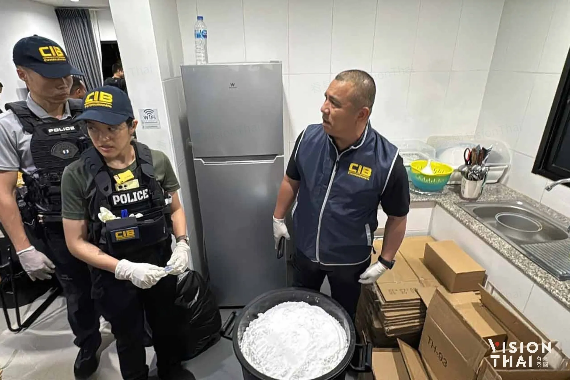 港男曼谷藏冰毒落網!當包裝工僅賺2萬港元 警方追查幕後主腦(來源:警方)