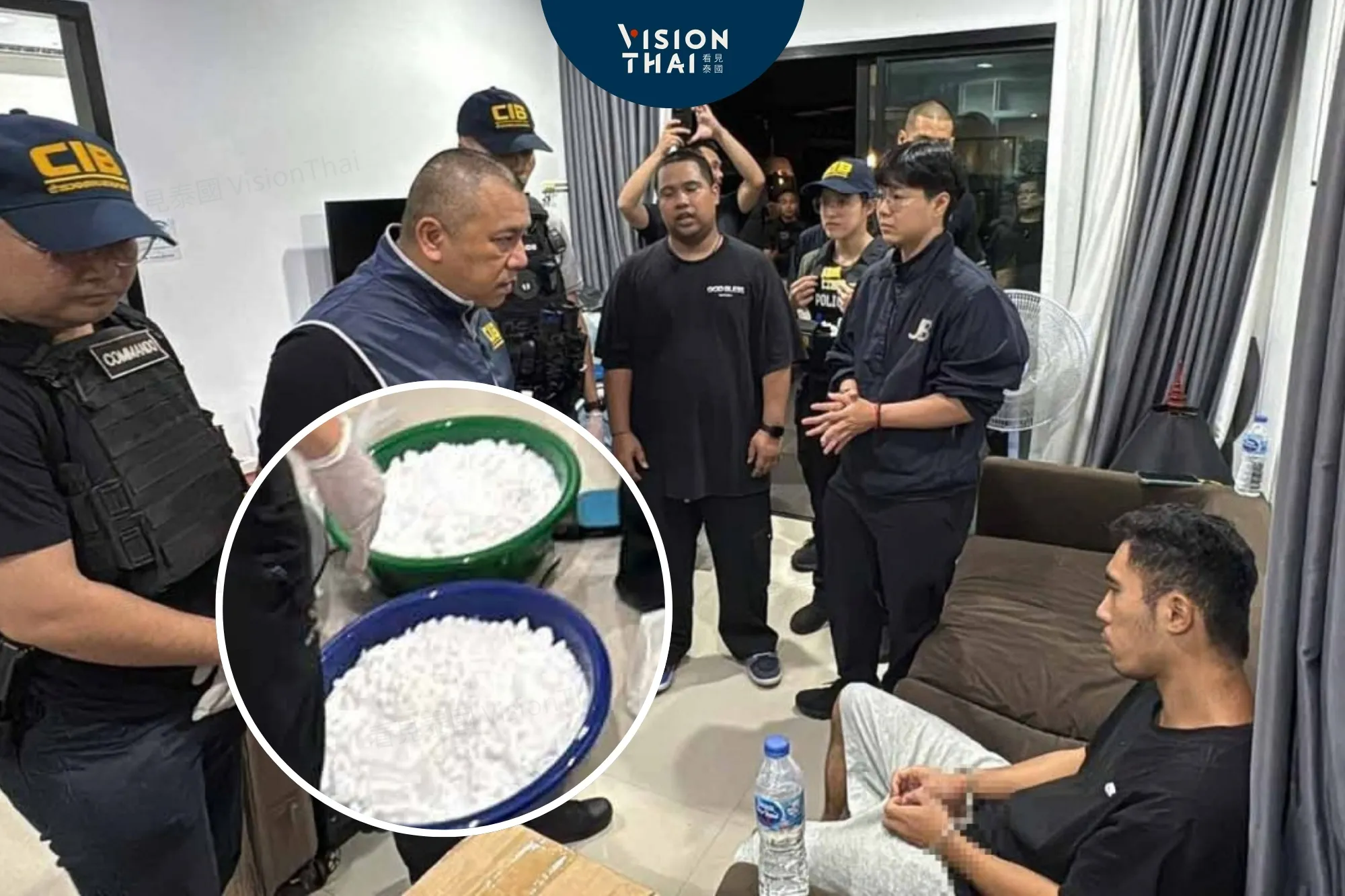 港男曼谷藏冰毒落網！當包裝工僅賺2萬港元 警方追查幕後主腦（來源：警方）