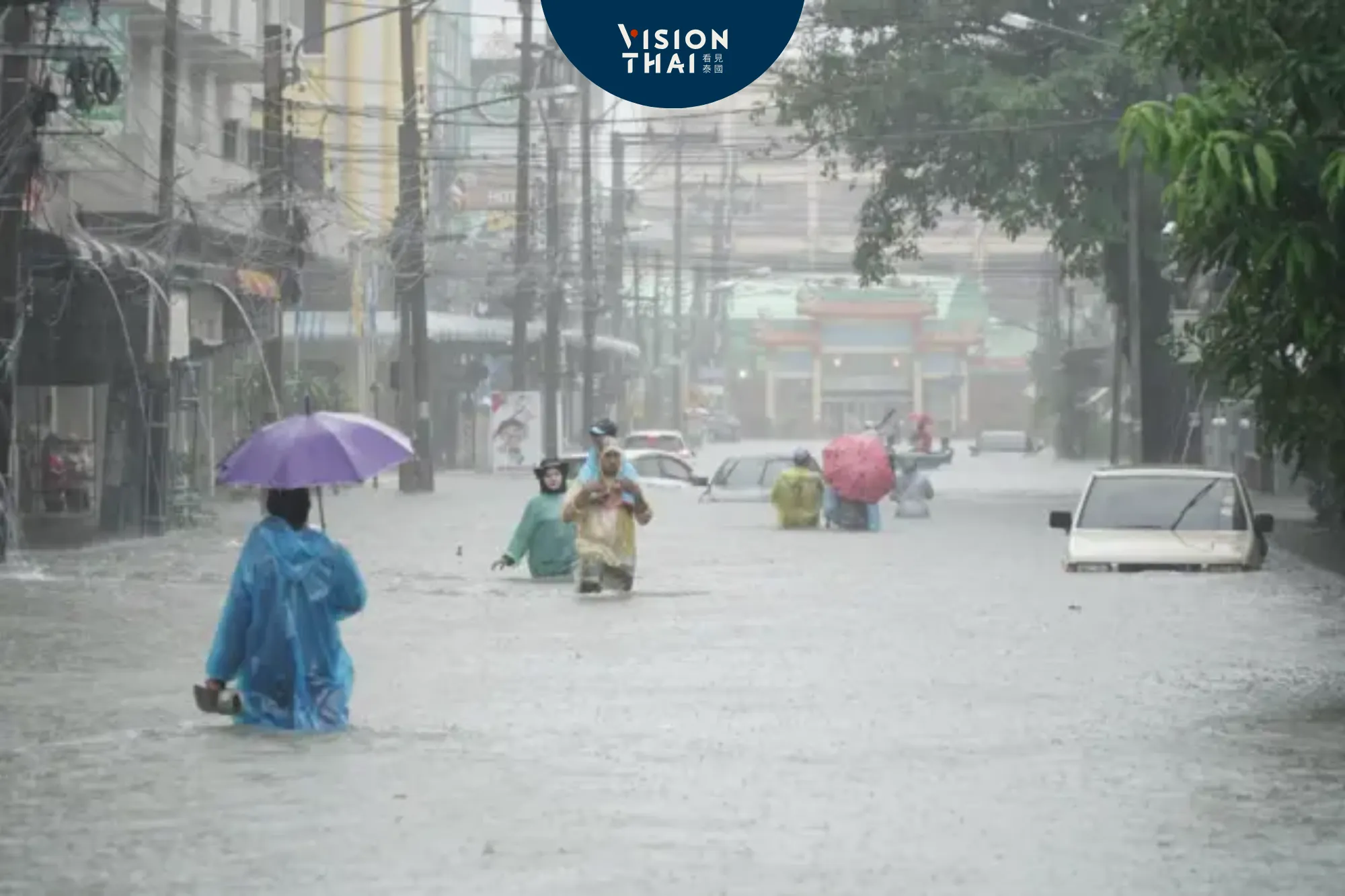 泰國水患未退雨又來！10月5至10日恐再迎大雨 14府備戰（來源：BBC）