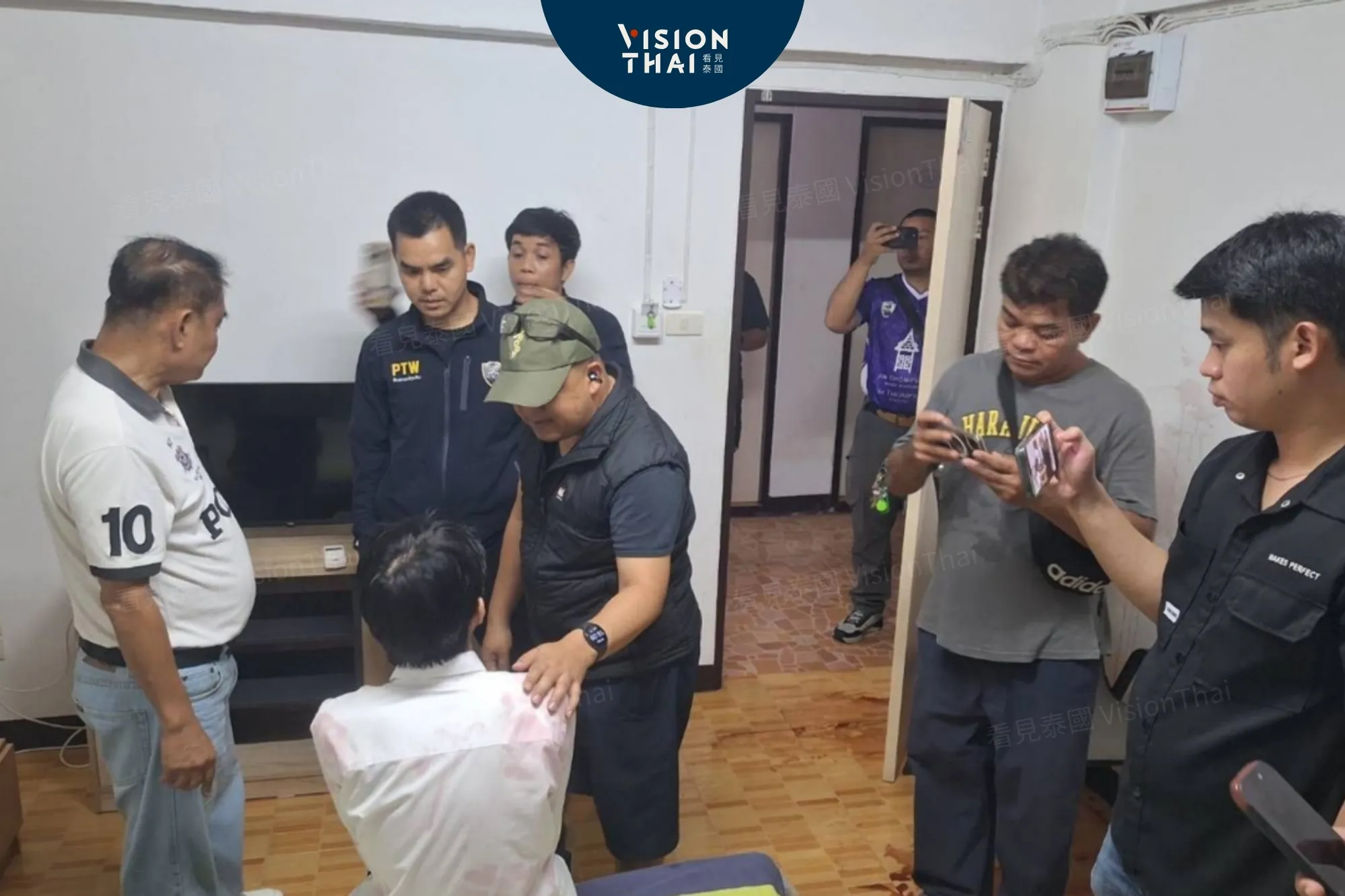 大學生遭騙「自導自演綁架」塗糖漿假血向父母勒索（來源：Thai PBS World）