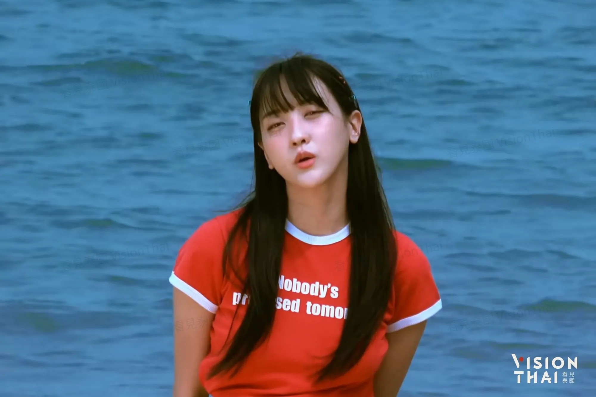 曾參加選秀節目的中泰混血pami，慵懶的柔美嗓音極具辨識度。（來源：pami）